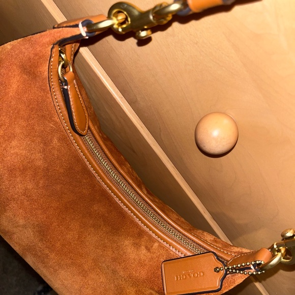 Coach Suede Juliet Bag - Picture 3 of 9